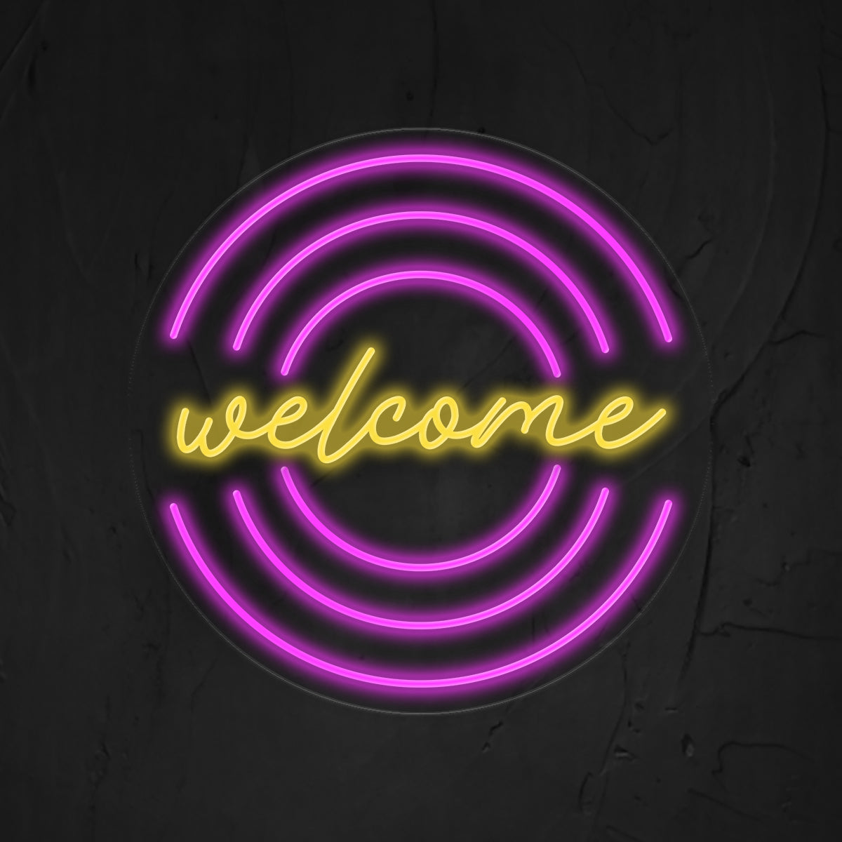 Welcome Neon Sign