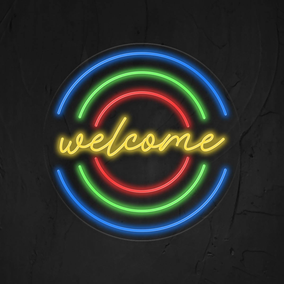 Welcome Neon Sign