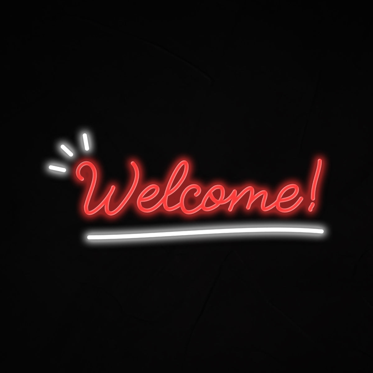 Welcome Neon Sign