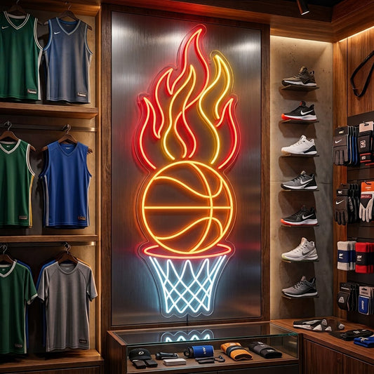 Basketball with Basket