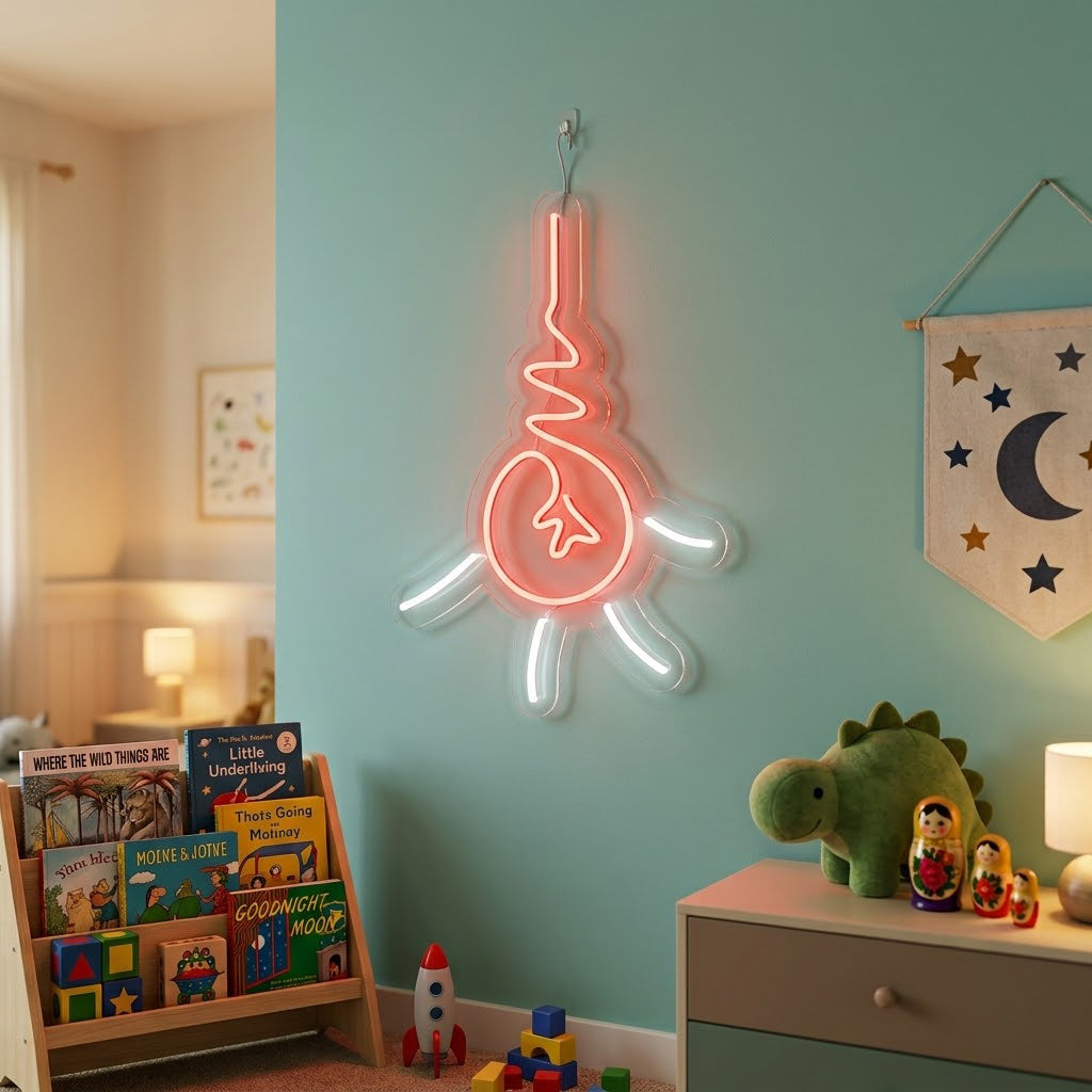 Bulb Light Neon Sign