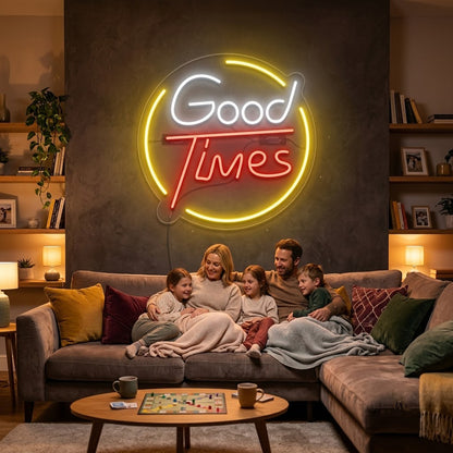 Good Times Neon Sign