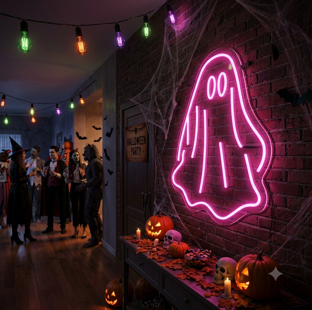 Halloween Boo Neon