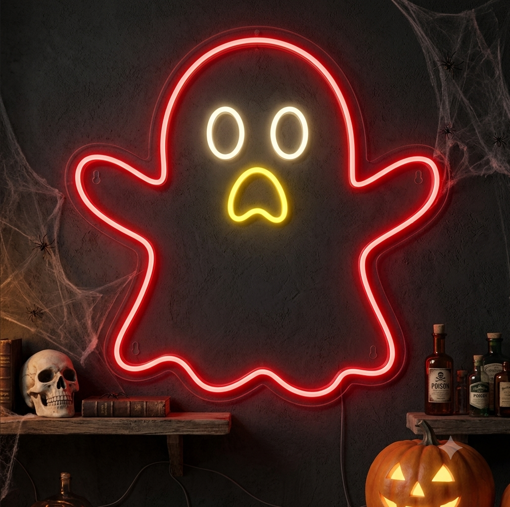 Halloween Boo! Neon