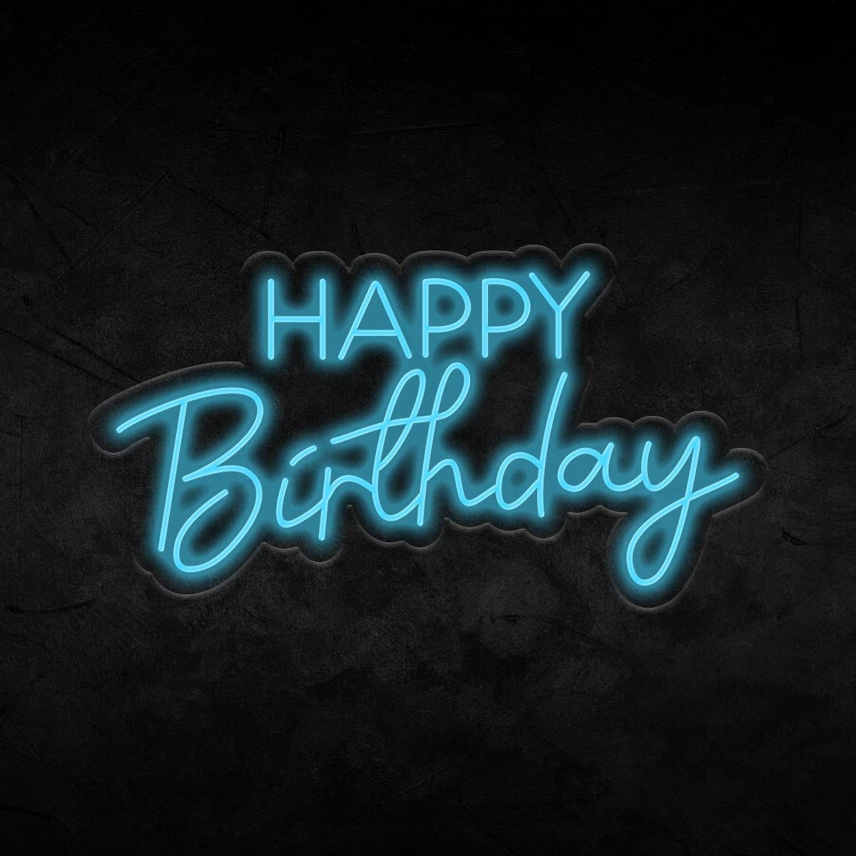 Happy Birthday Neon Sign