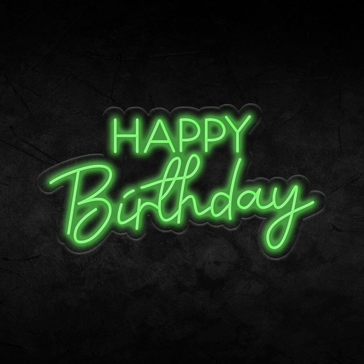 Happy Birthday Neon Sign