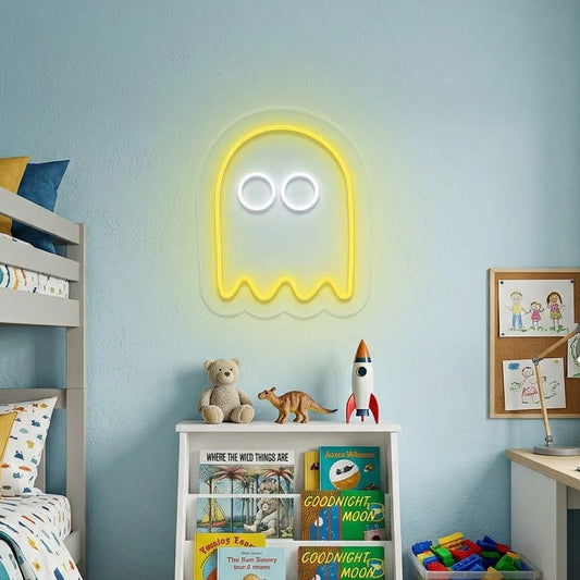 Pacman Single Neon Sign